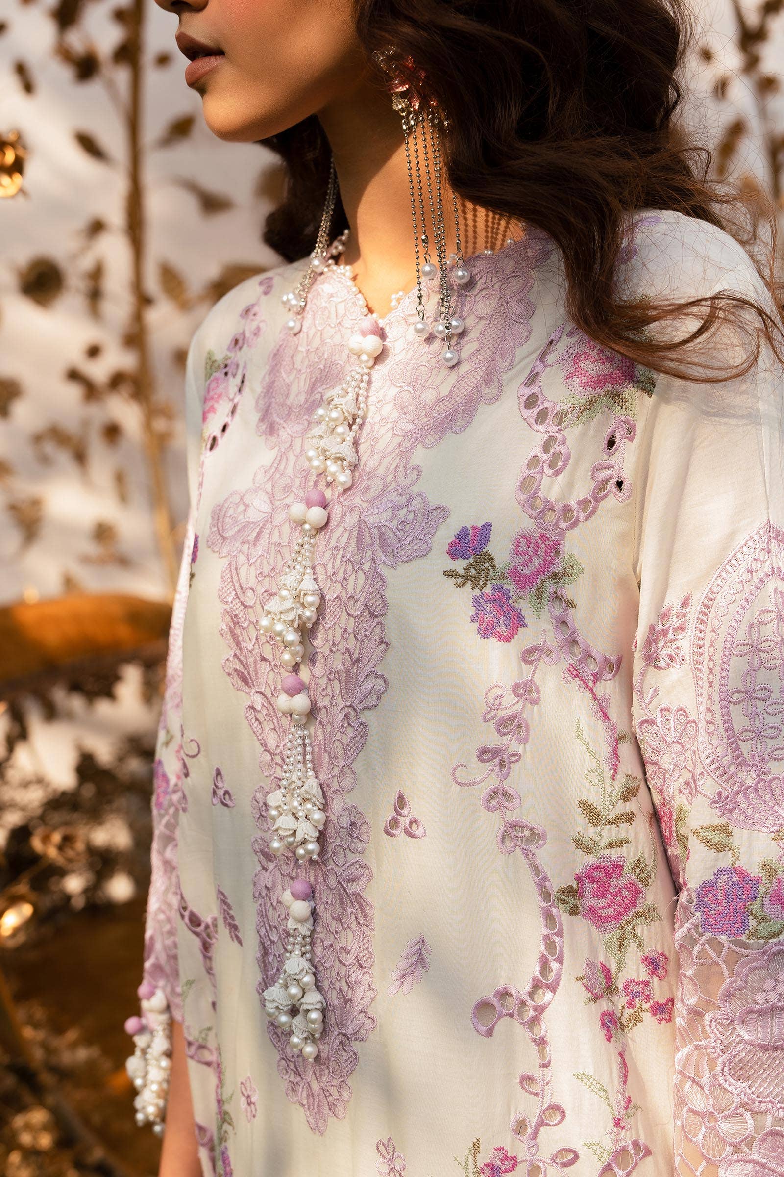 Sana Safinaz | Luxury Collection 24 | L241-004B-3CV - Aqsa Fabrics