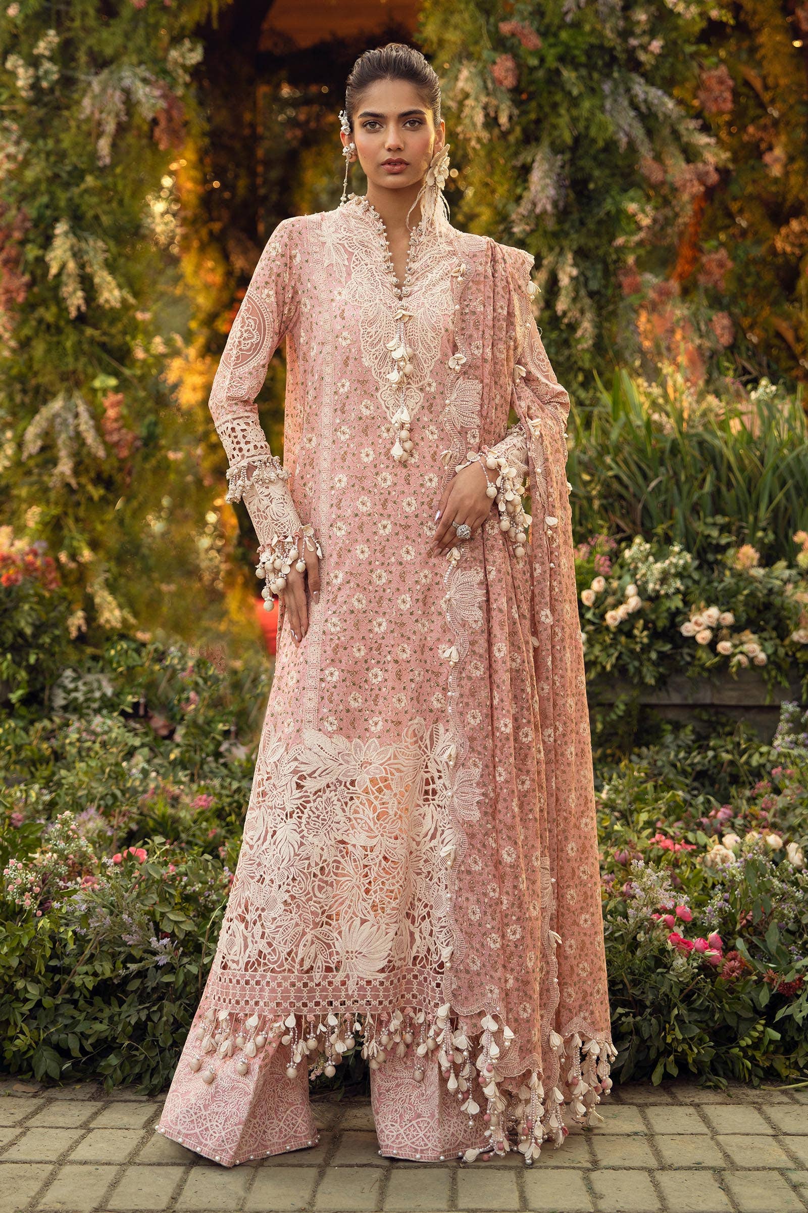 Sana Safinaz | Luxury Collection 24 | L241-005A-3CU - Aqsa Fabrics
