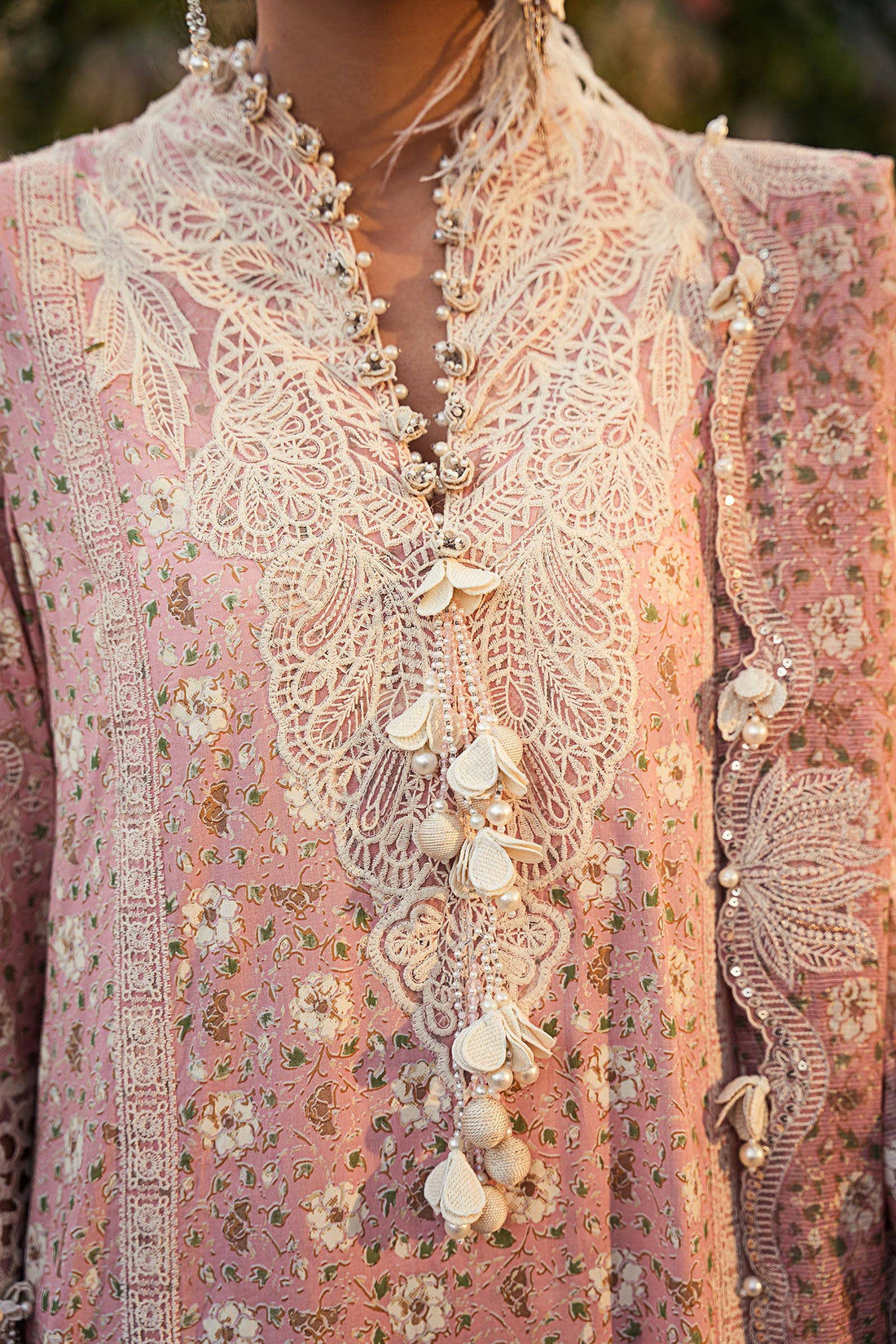 Sana Safinaz | Luxury Collection 24 | L241-005A-3CU - Aqsa Fabrics
