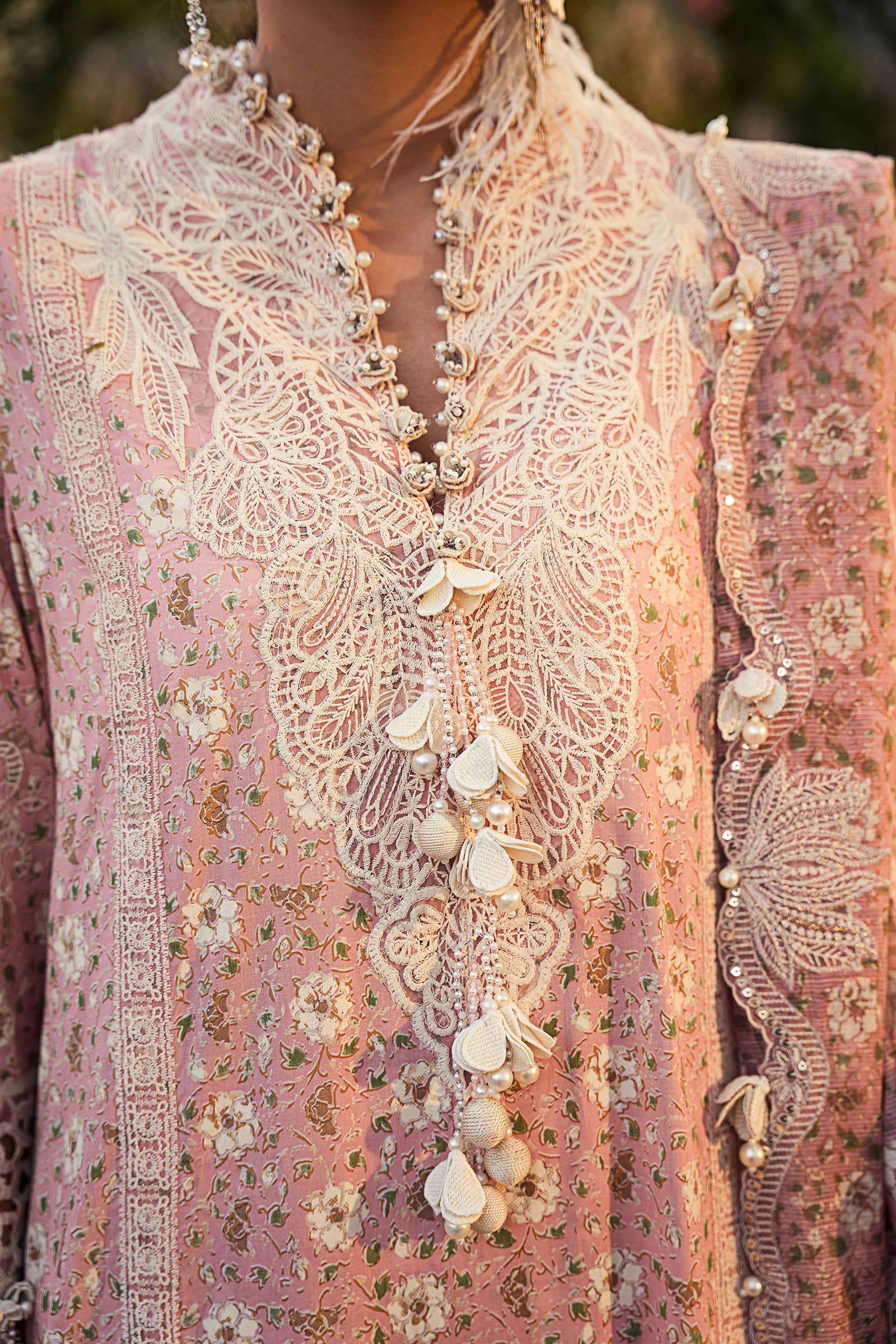 Sana Safinaz | Luxury Collection 24 | L241-005A-3CU - Aqsa Fabrics