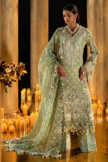 Sana Safinaz | Luxury Collection 24 | L241-005B-3CU - Aqsa Fabrics
