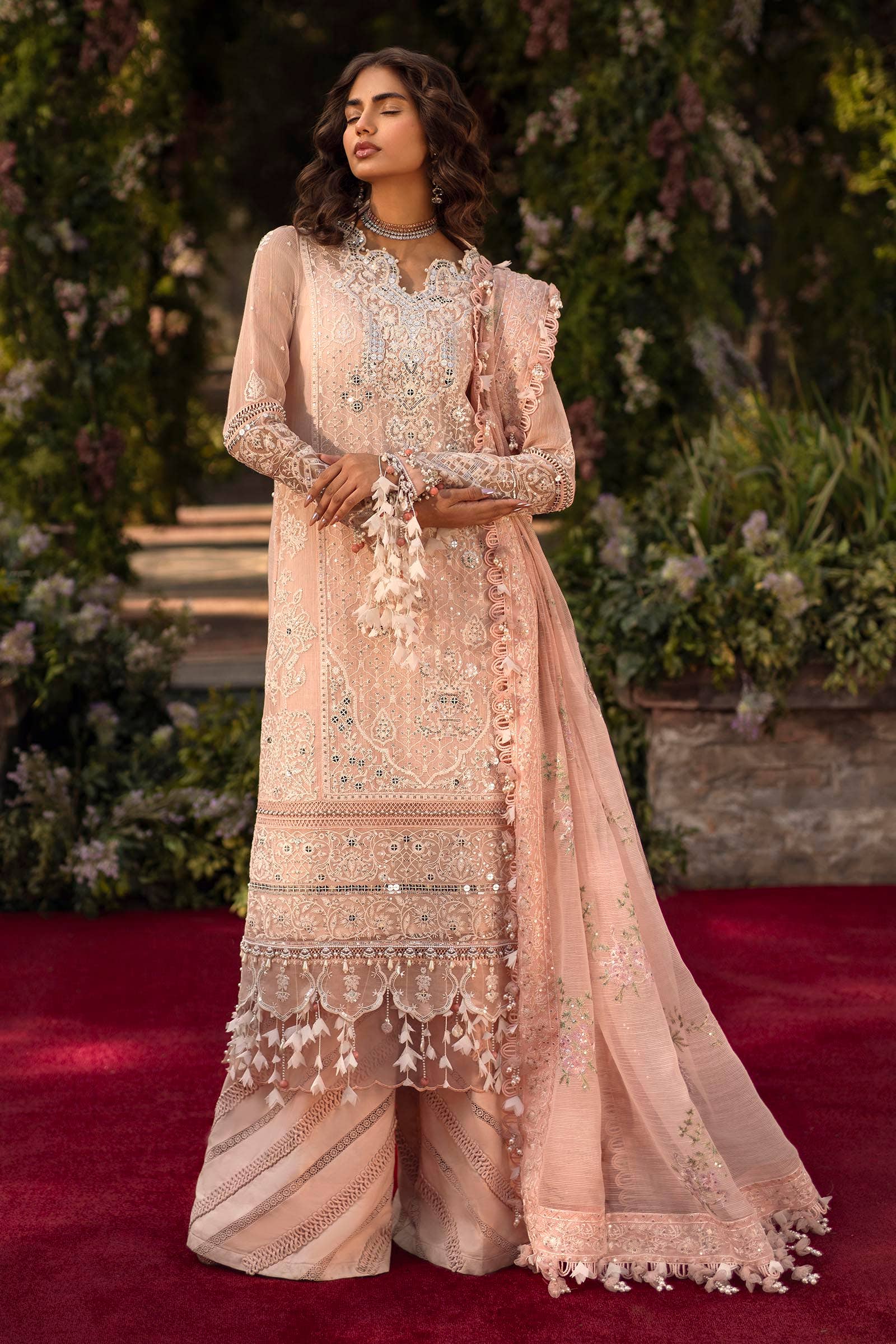 Sana Safinaz | Luxury Collection 24 | L241-006A-3CV - Aqsa Fabrics