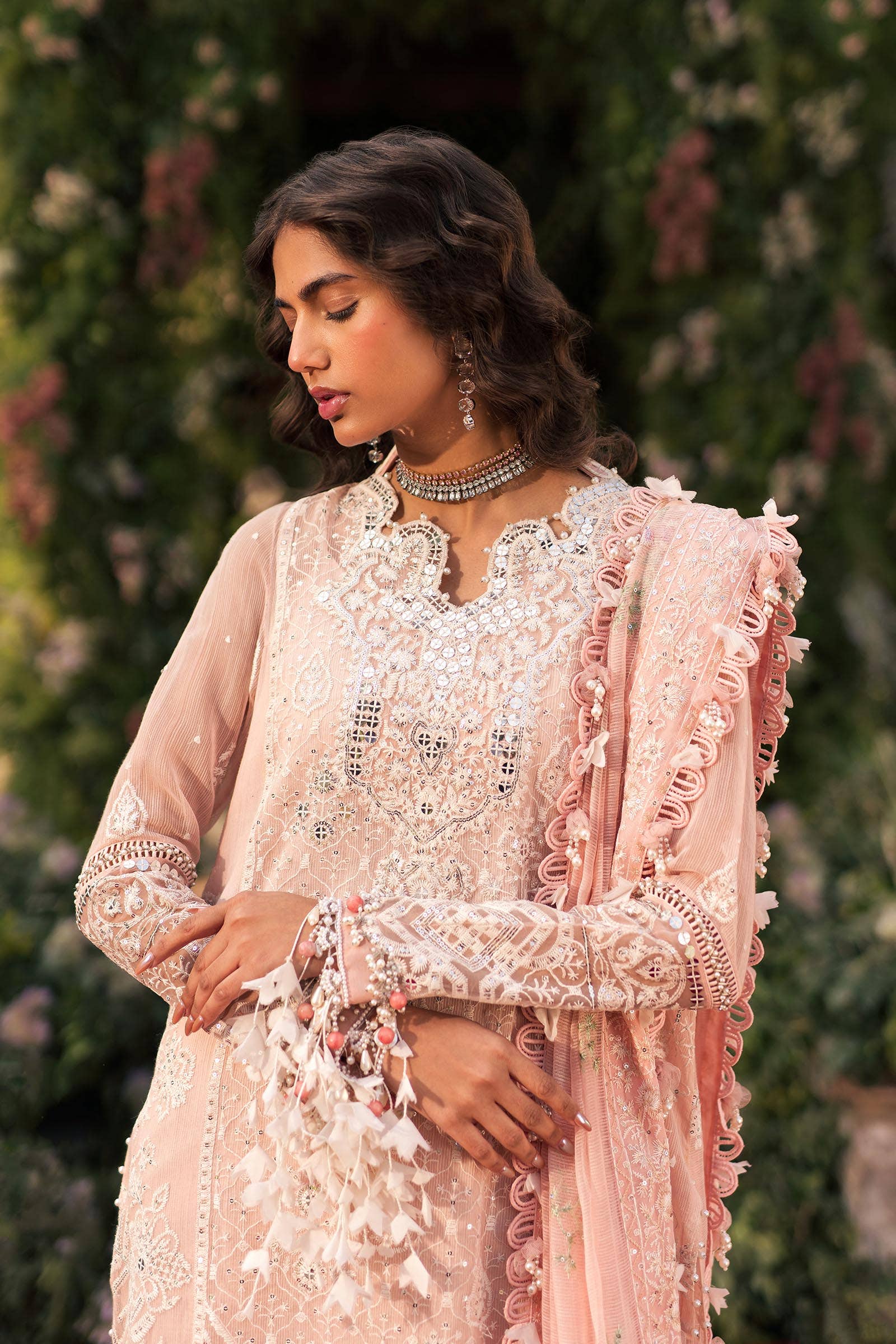 Sana Safinaz | Luxury Collection 24 | L241-006A-3CV - Aqsa Fabrics