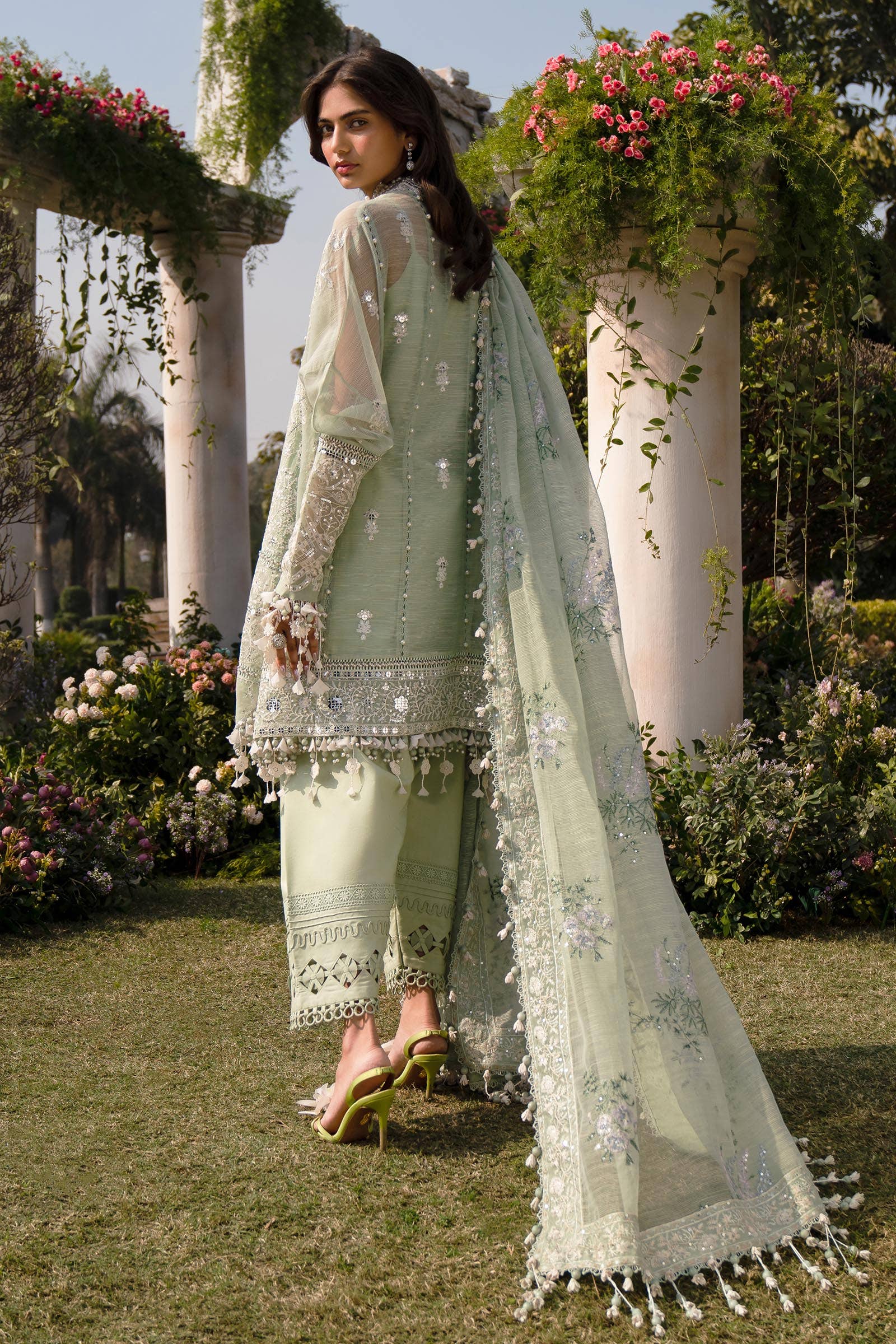 Sana Safinaz | Luxury Collection 24 | L241-006B-3CV - Aqsa Fabrics