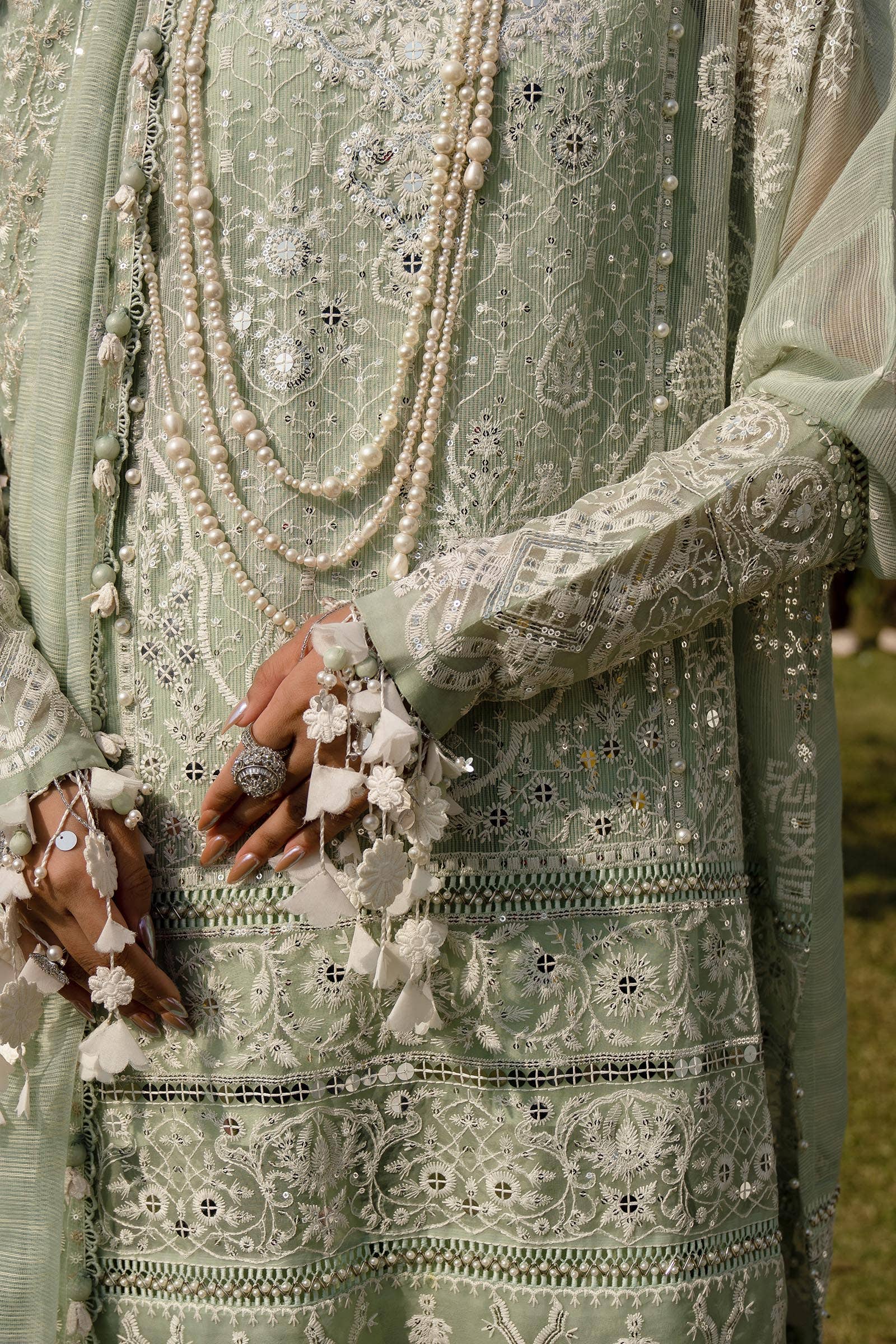 Sana Safinaz | Luxury Collection 24 | L241-006B-3CV - Aqsa Fabrics