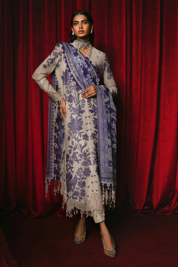 Sana Safinaz | Luxury Collection 24 | L241-008B-3CV - Aqsa Fabrics