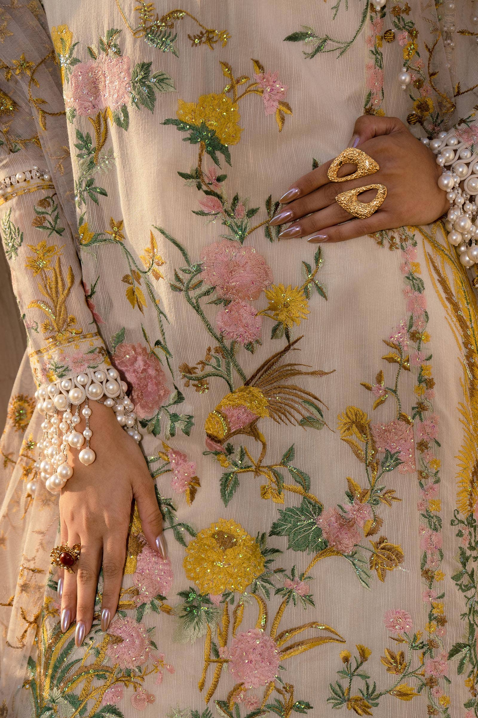 Sana Safinaz | Luxury Collection 24 | L241-009A-3CT - Aqsa Fabrics