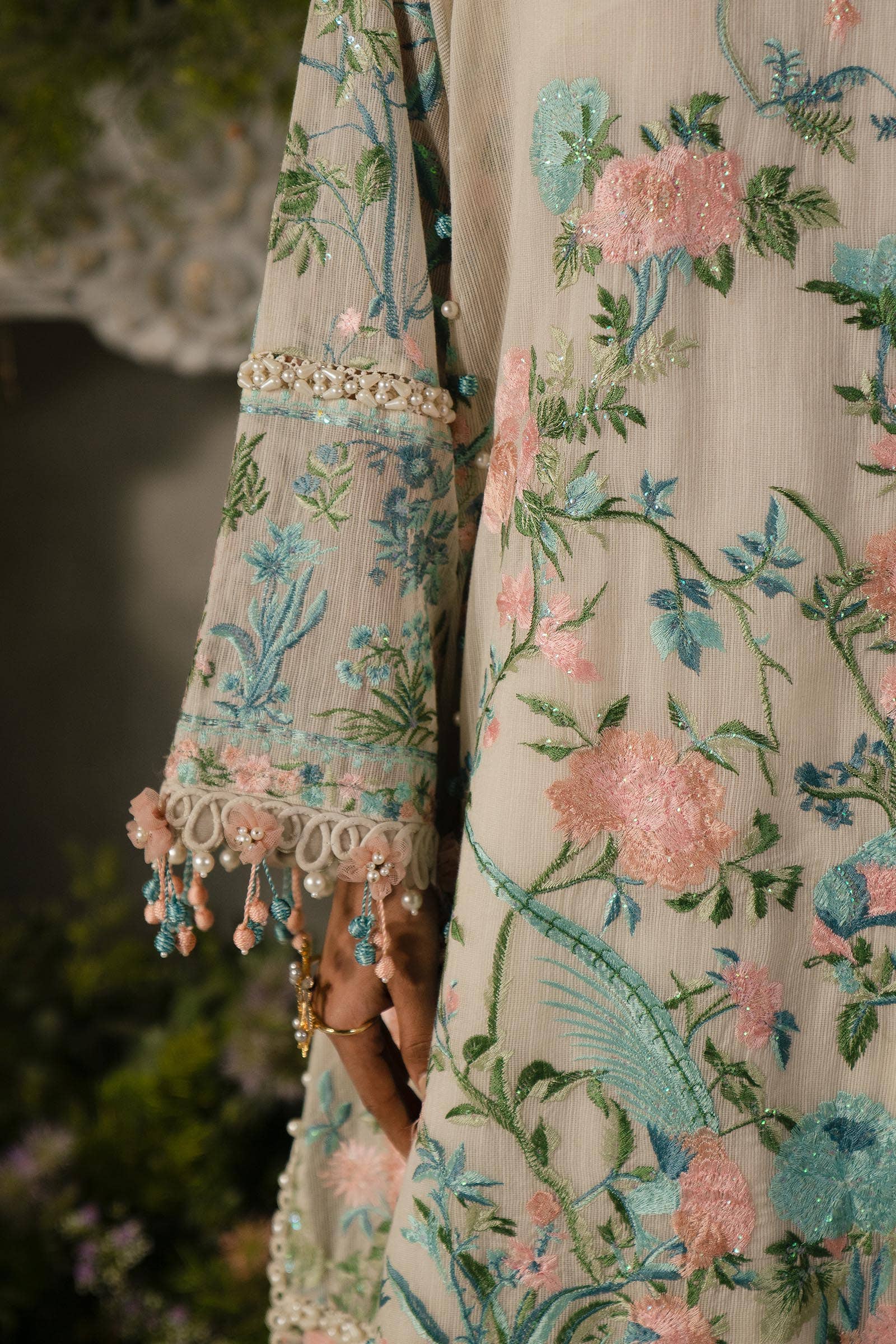 Sana Safinaz | Luxury Collection 24 | L241-009B-3CT - Aqsa Fabrics
