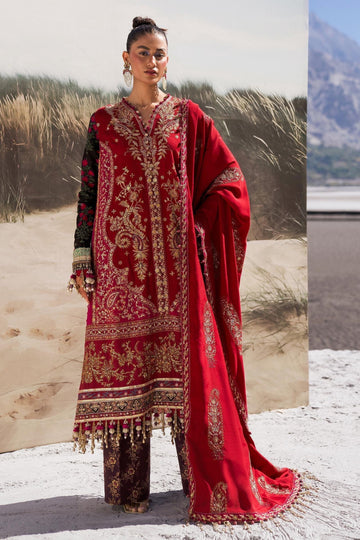 Sana Safinaz | Winter Shawl 24 | S241-002A-3CP - Aqsa Fabrics