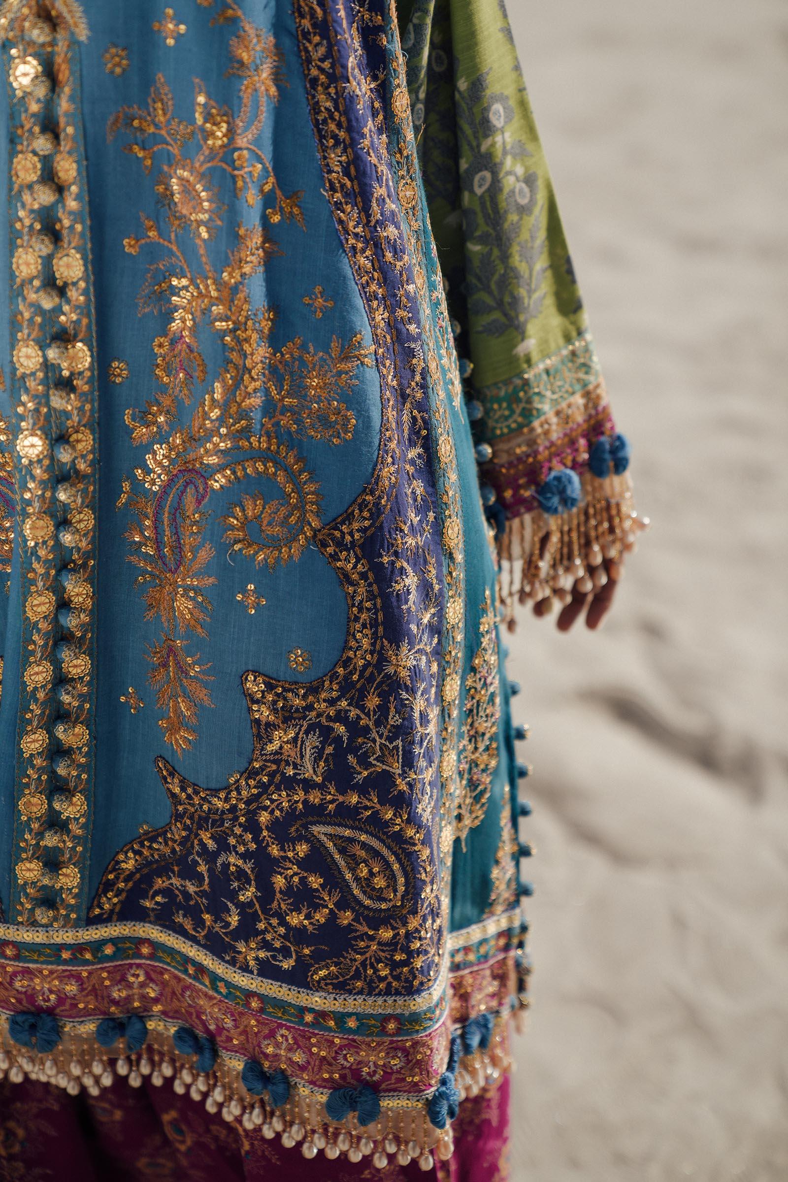 Sana Safinaz | Winter Shawl 24 | S241-002B-3CP - Aqsa Fabrics