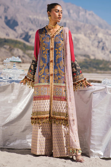 Sana Safinaz | Winter Shawl 24 | S241-004B-3CP - Aqsa Fabrics