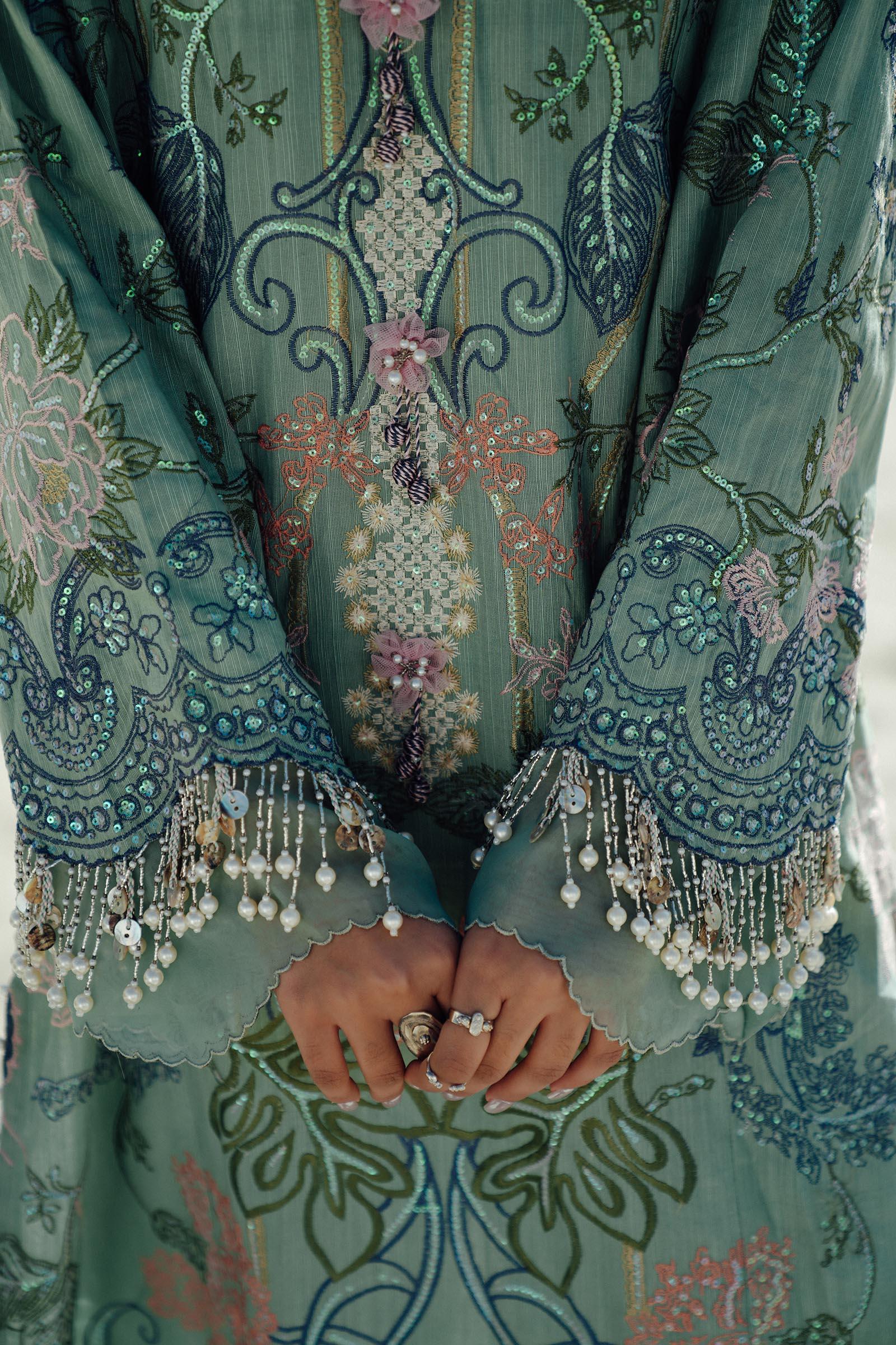 Sana Safinaz | Winter Shawl 24 | S241-005A-3CP - Aqsa Fabrics