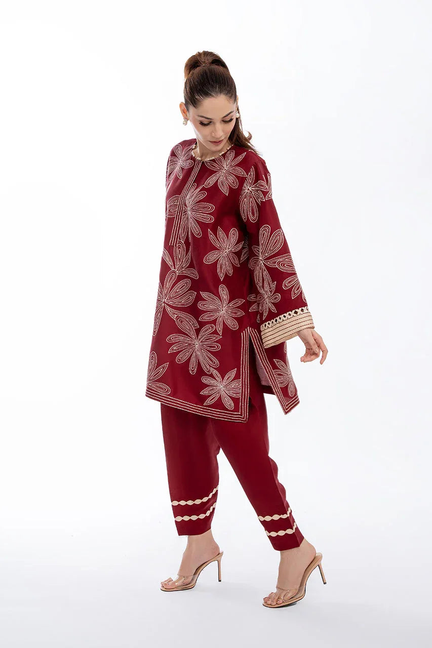 Sania Maskatiya | Eid Collection | Jana (B) - Aqsa Fabrics