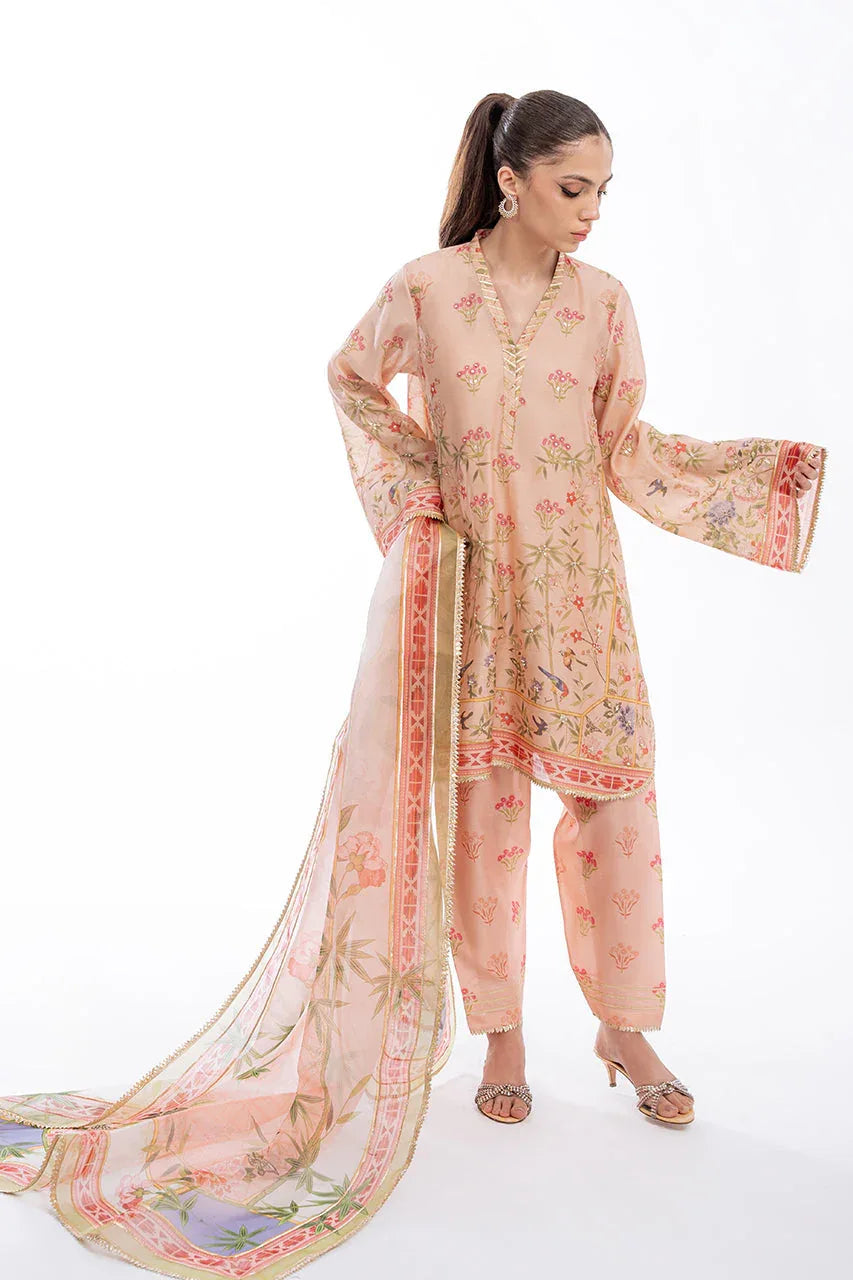Sania Maskatiya | Eid Collection | Pari (A) - Aqsa Fabrics