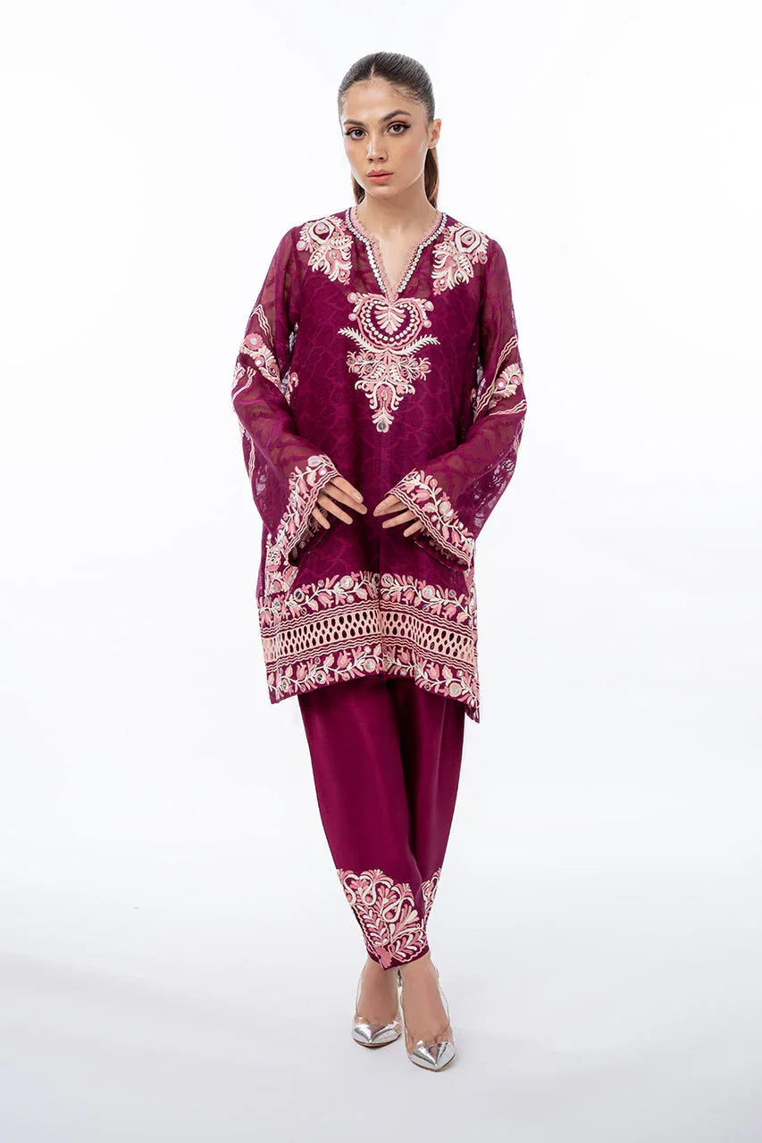 Sania Maskatiya | Eid Collection | Ezra (B) - Aqsa Fabrics