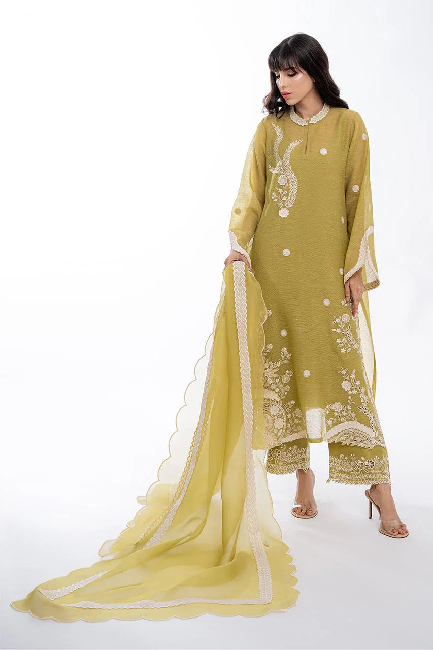 Sania Maskatiya | Eid Collection | Lila (B) - Aqsa Fabrics