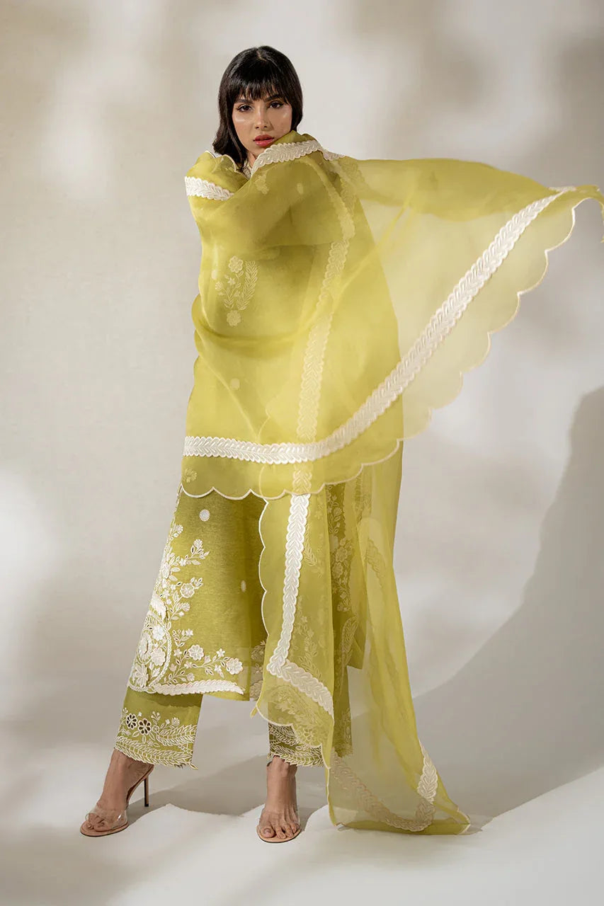 Sania Maskatiya | Eid Collection | Lila (B) - Aqsa Fabrics