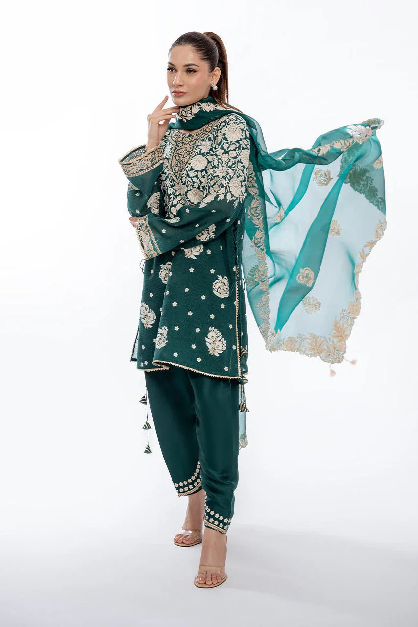 Sania Maskatiya | Eid Collection | Jinani (B) - Aqsa Fabrics