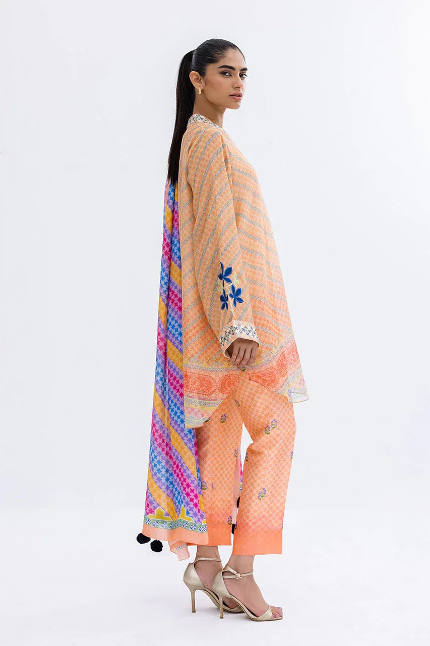 Sania Maskatiya | Eid Collection | Rika (A) - Aqsa Fabrics