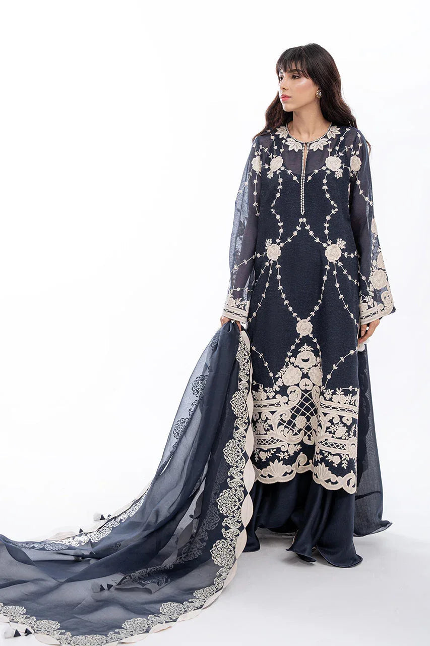 Sania Maskatiya | Eid Collection | Bahar (B) - Aqsa Fabrics