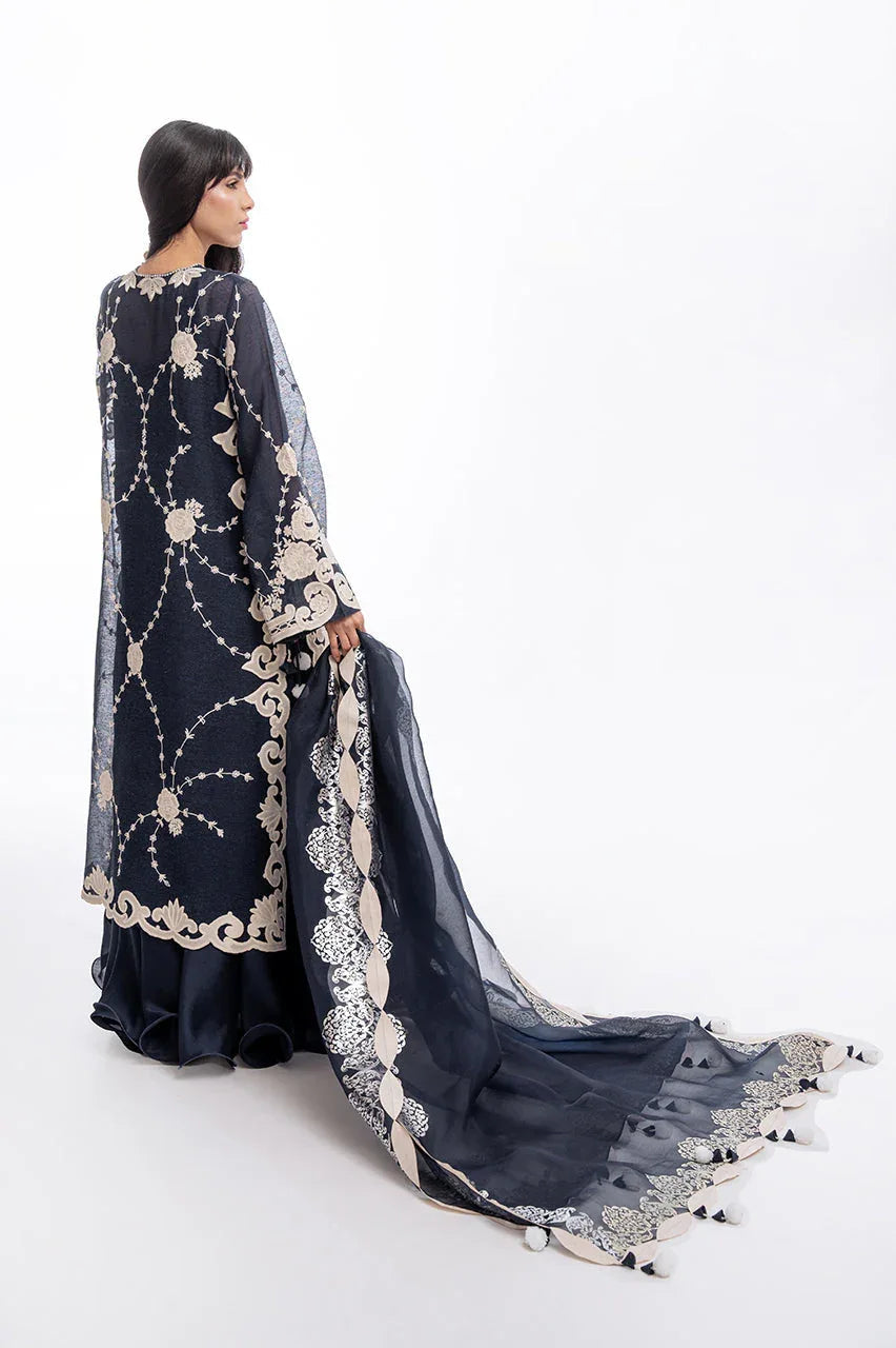 Sania Maskatiya | Eid Collection | Bahar (B) - Aqsa Fabrics