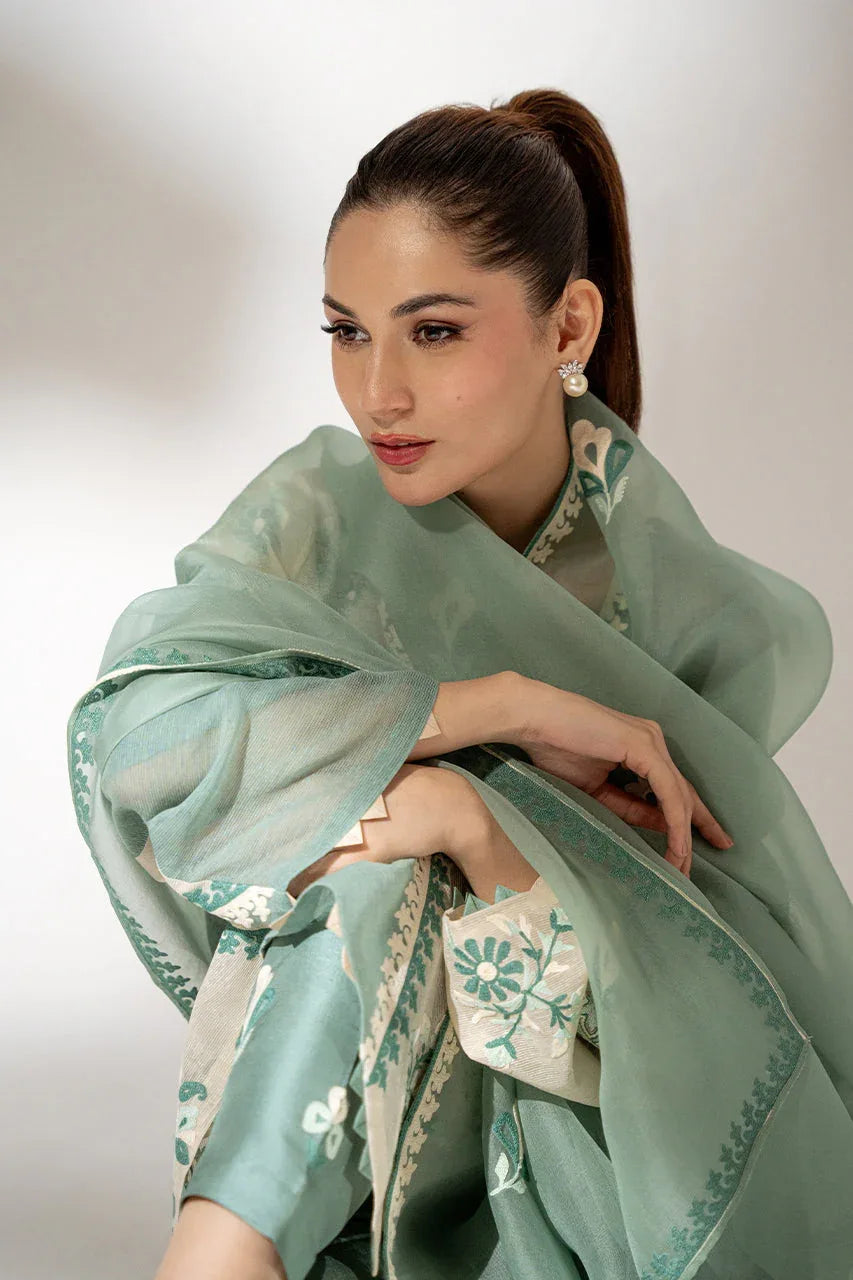 Sania Maskatiya | Eid Collection | Lulu (B) - Aqsa Fabrics