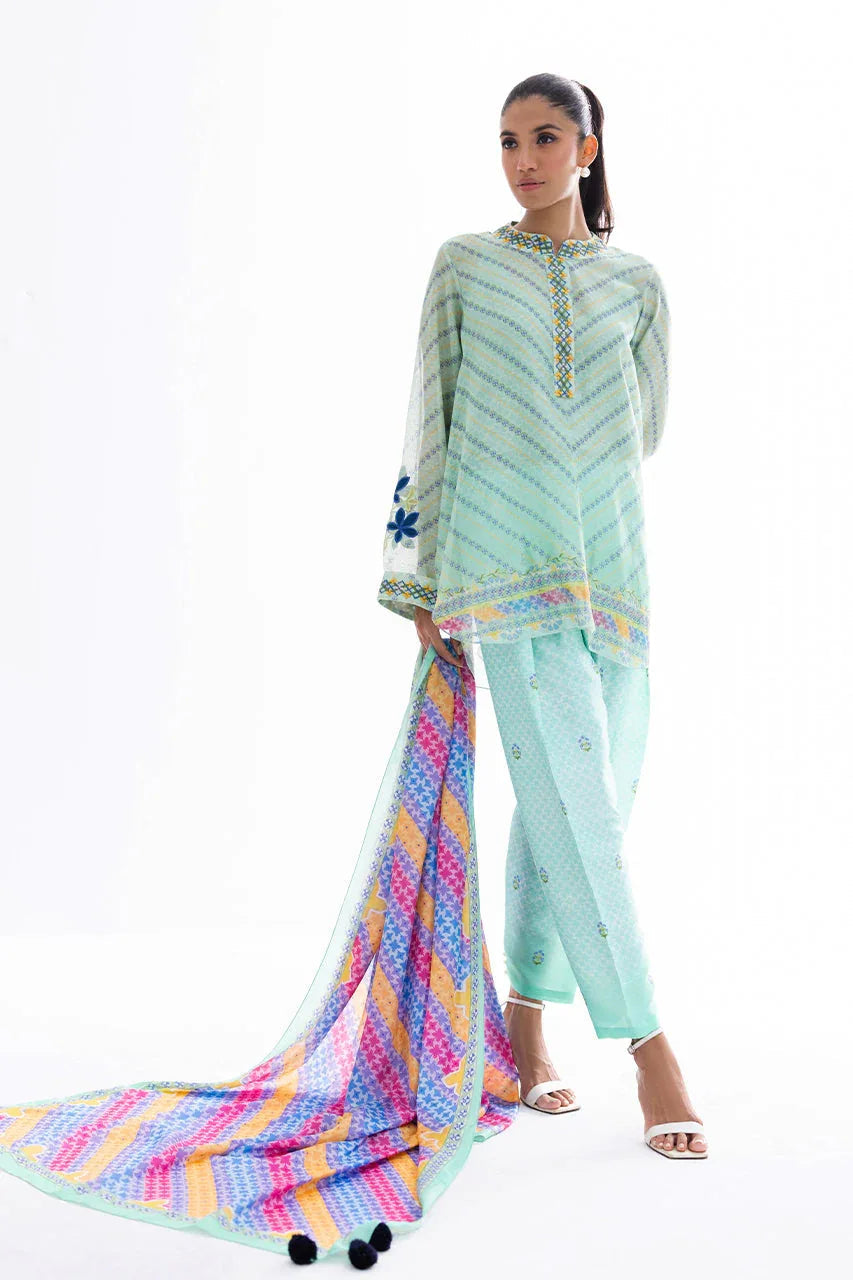Sania Maskatiya | Eid Collection | Rika (B) - Aqsa Fabrics
