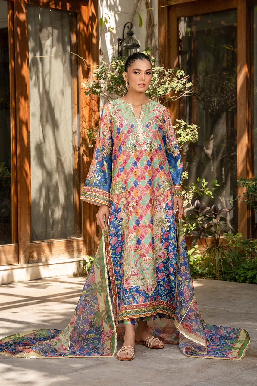 Sania Maskatiya | Eid Collection | Aliza (C) - Aqsa Fabrics