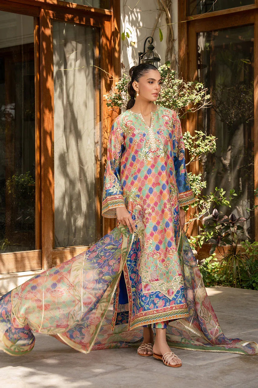 Sania Maskatiya | Eid Collection | Aliza (C) - Aqsa Fabrics