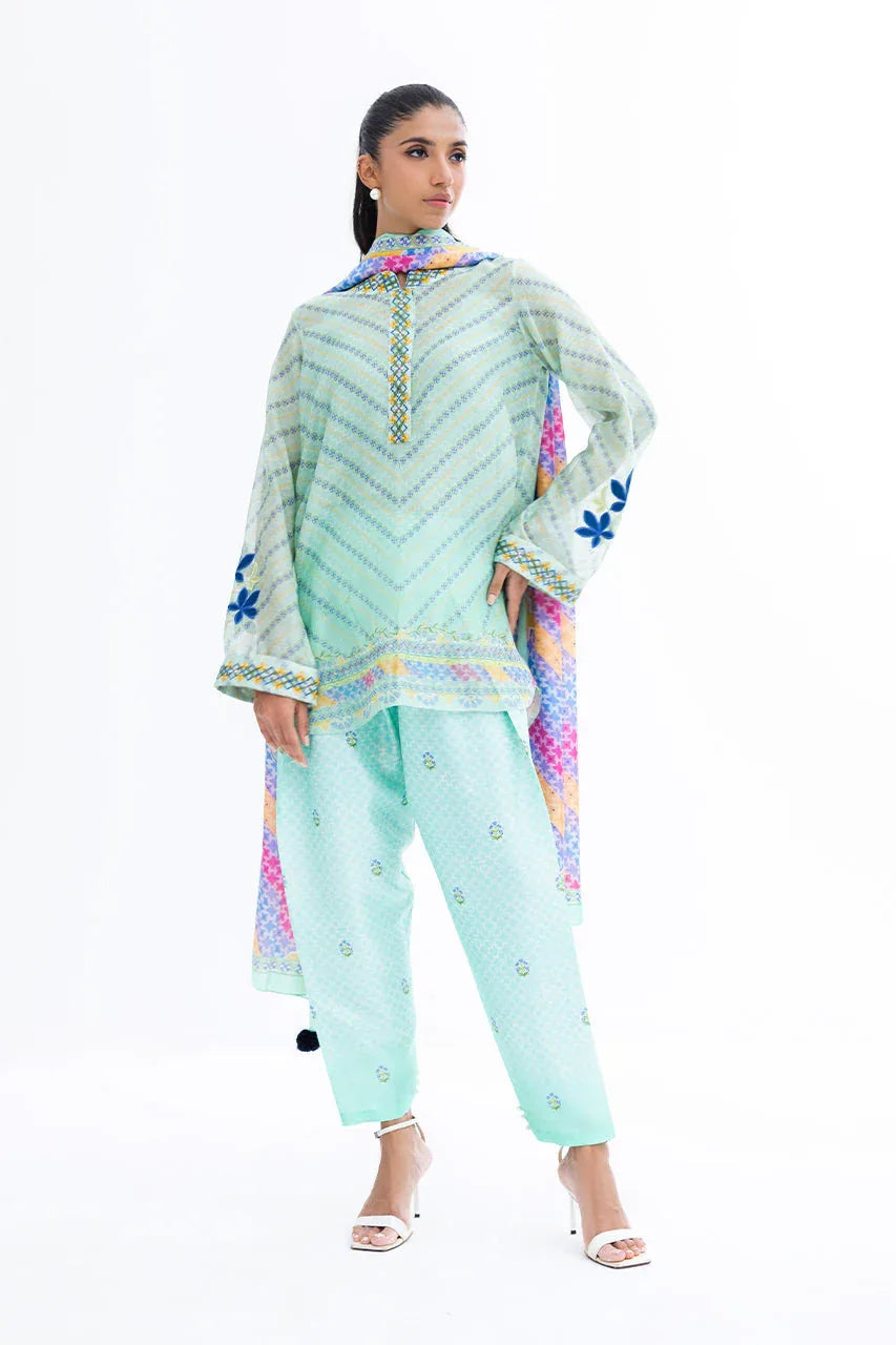 Sania Maskatiya | Eid Collection | Rika (B) - Aqsa Fabrics