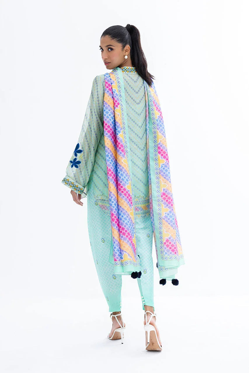 Sania Maskatiya | Eid Collection | Rika (B) - Aqsa Fabrics