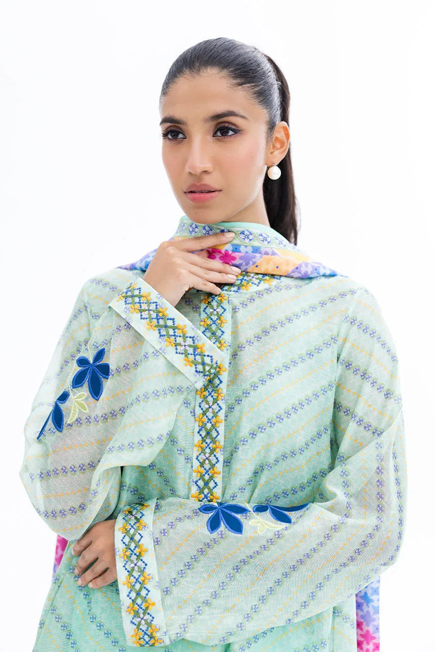 Sania Maskatiya | Eid Collection | Rika (B) - Aqsa Fabrics