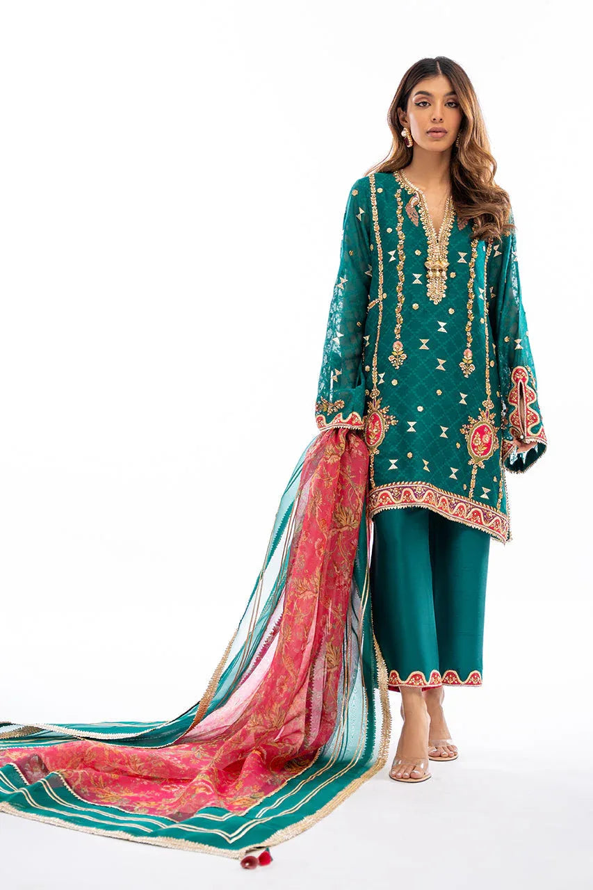 Sania Maskatiya | Eid Collection | Kinza - Aqsa Fabrics
