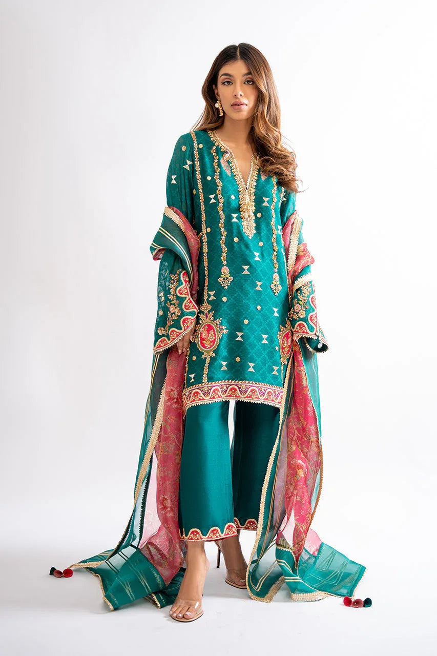 Sania Maskatiya | Eid Collection | Kinza - Aqsa Fabrics