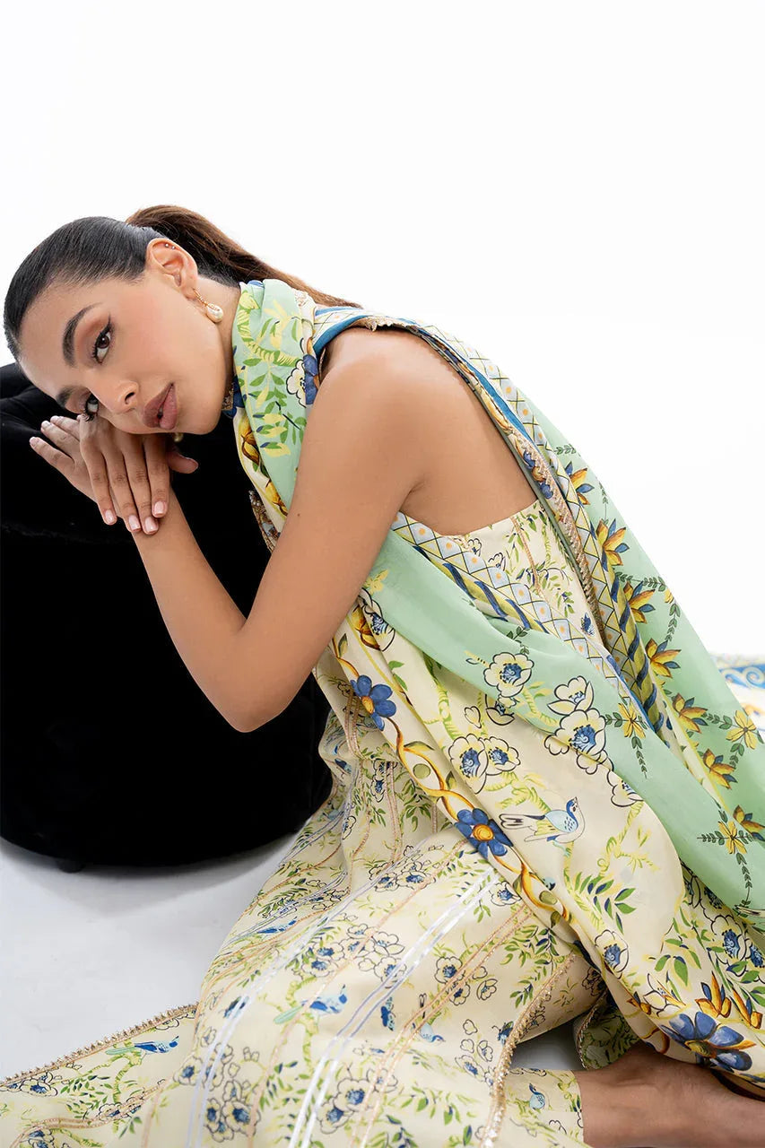 Sania Maskatiya | Eid Collection | Kaira - Aqsa Fabrics