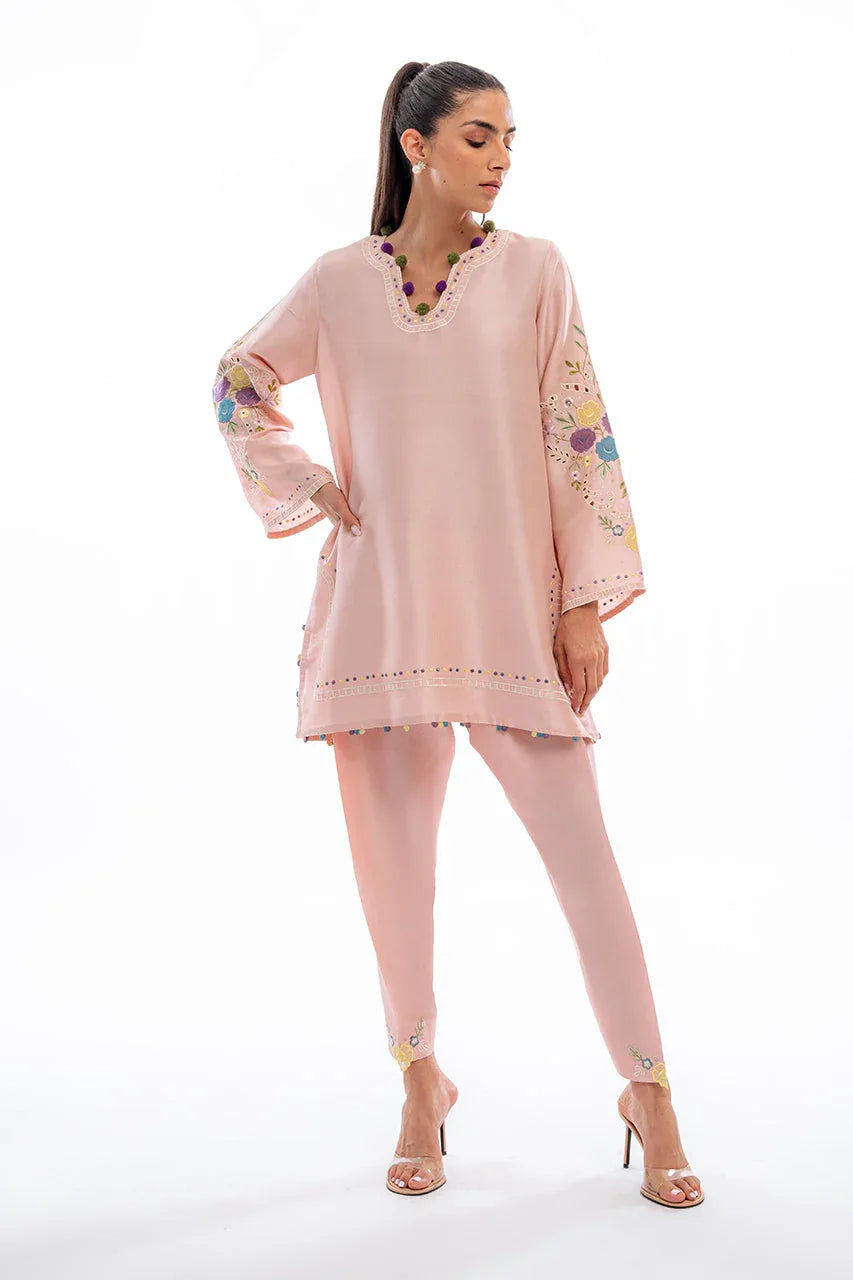 Sania Maskatiya | Eid Collection | Tehzib A - Aqsa Fabrics