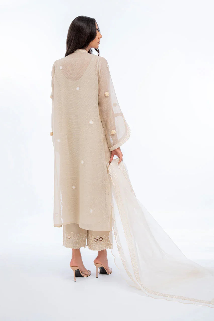 Sania Maskatiya | Eid Collection | Lila (A) - Aqsa Fabrics