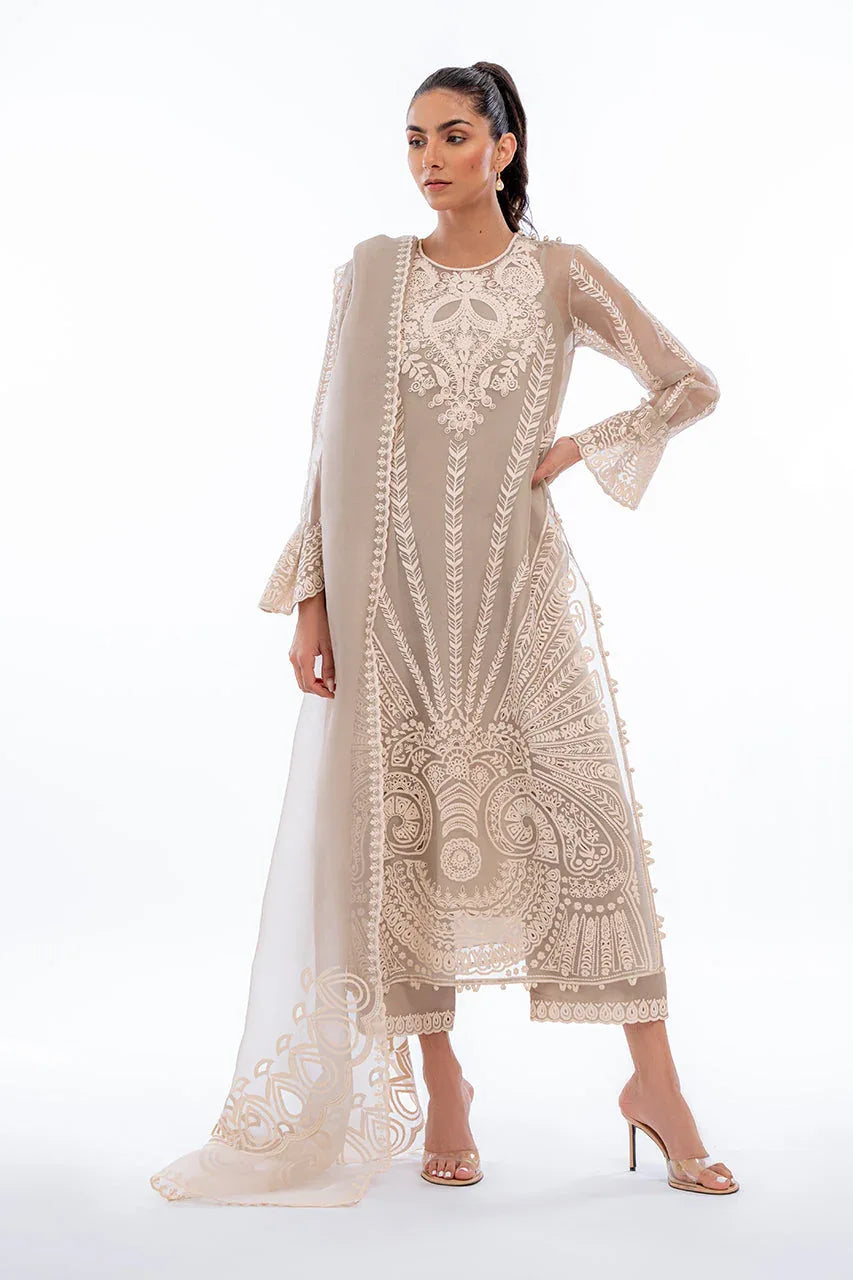 Sania Maskatiya | Eid Collection | Layan (A) - Aqsa Fabrics