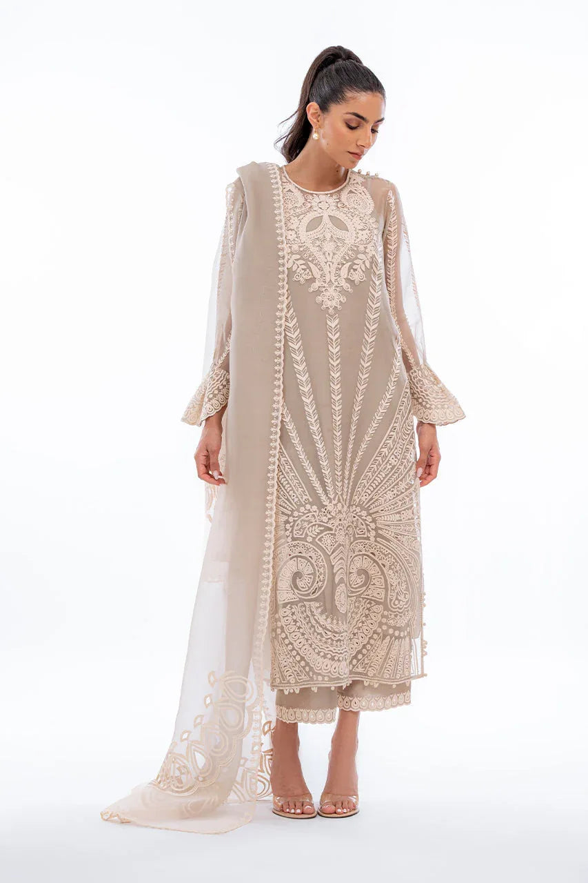 Sania Maskatiya | Eid Collection | Layan (A) - Aqsa Fabrics