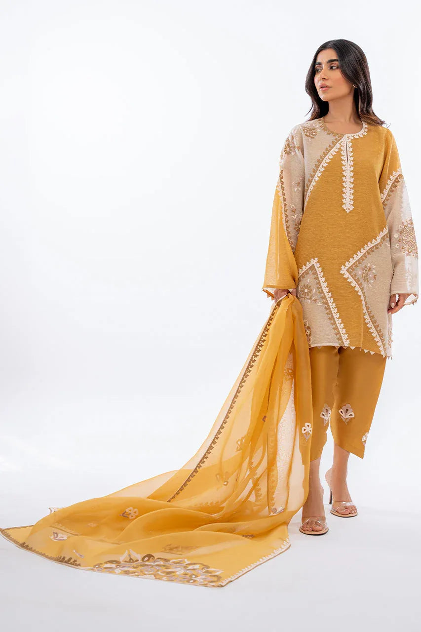 Sania Maskatiya | Eid Collection | Lulu (A) - Aqsa Fabrics