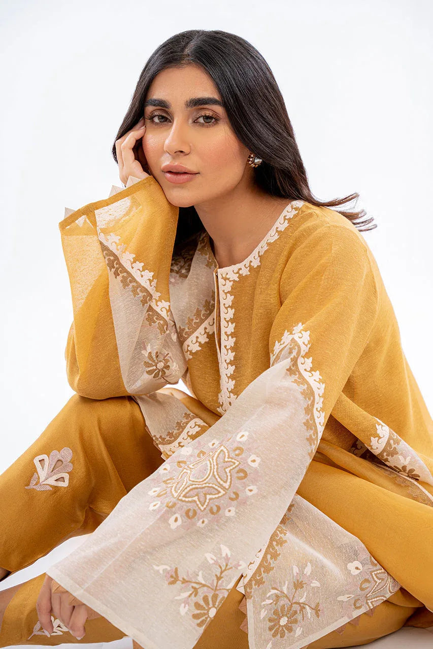 Sania Maskatiya | Eid Collection | Lulu (A) - Aqsa Fabrics