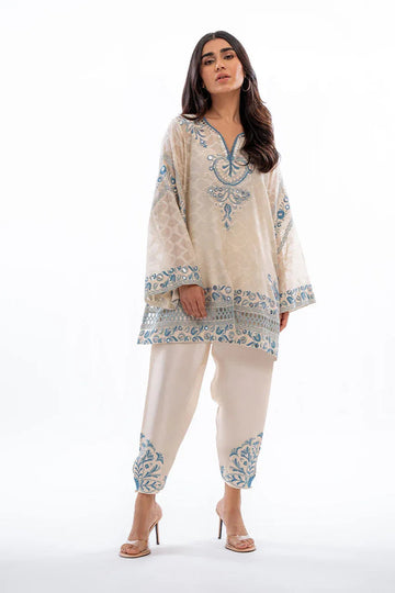 Sania Maskatiya | Eid Collection | Ezra (A) - Aqsa Fabrics