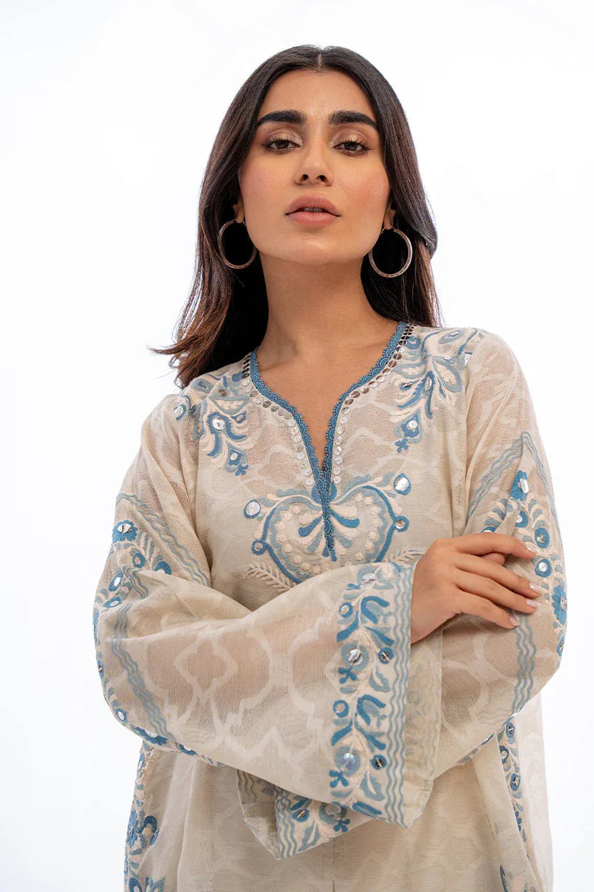 Sania Maskatiya | Eid Collection | Ezra (A) - Aqsa Fabrics