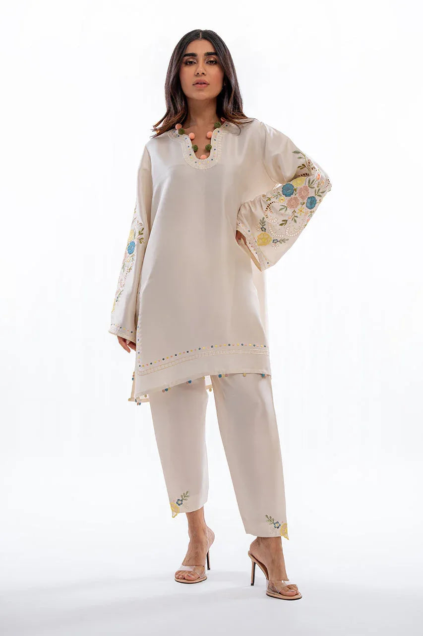 Sania Maskatiya | Eid Collection | Tehzib B - Aqsa Fabrics