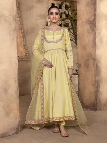 Hem Stitch | Raw Silk Edit 25 | Sehar - Aqsa Fabrics