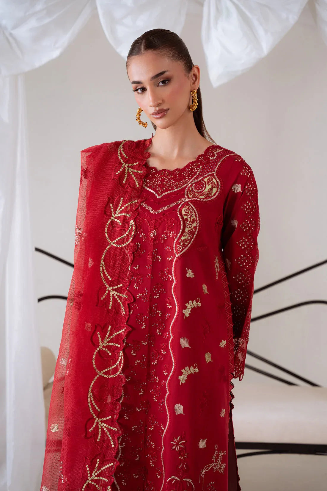 Aabyaan | Miraal Signature Embroidered Viscose 25 | SEHR (AV-07) - Aqsa Fabrics