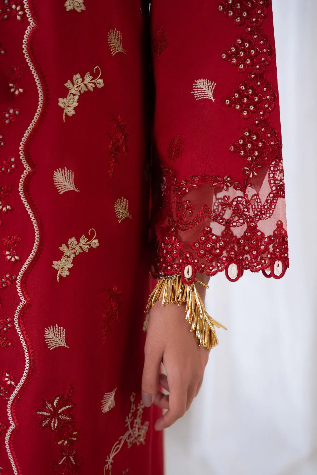 Aabyaan | Miraal Signature Embroidered Viscose 25 | SEHR (AV-07) - Aqsa Fabrics