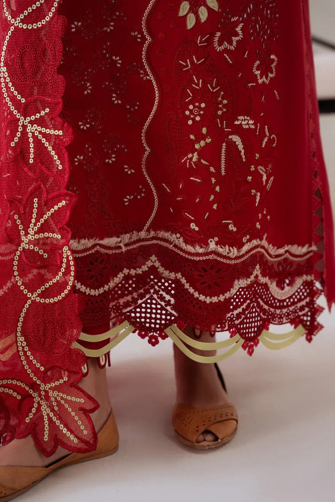 Aabyaan | Miraal Signature Embroidered Viscose 25 | SEHR (AV-07) - Aqsa Fabrics