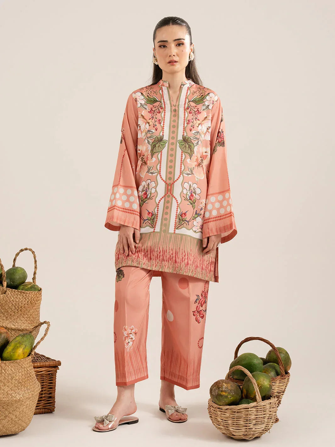 IZEL | Sunset street Pret | SERENE - Aqsa Fabrics