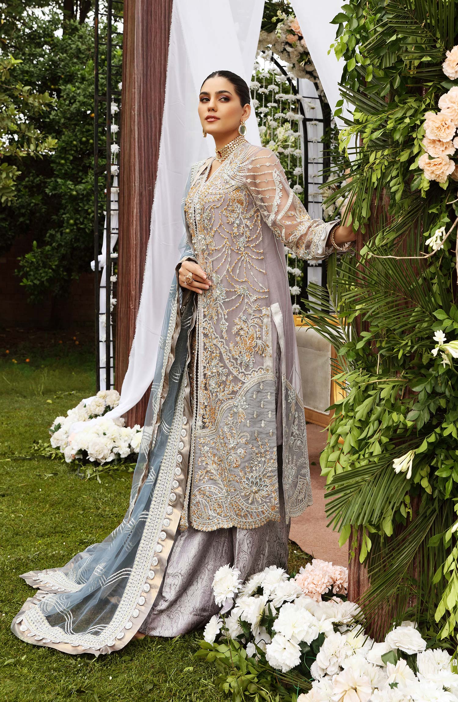 Maryum N Maria | Luxury Collection | SFG0010 ZENITH - Aqsa Fabrics